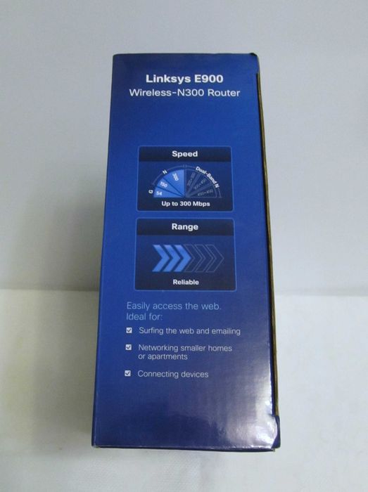 Маршрутизатор (роутер) Cisco Linksys E900 Wireless-N300 беспроводной
