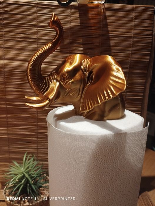 Słoń stojak na ręcznik papierowy lub papier toaletowy