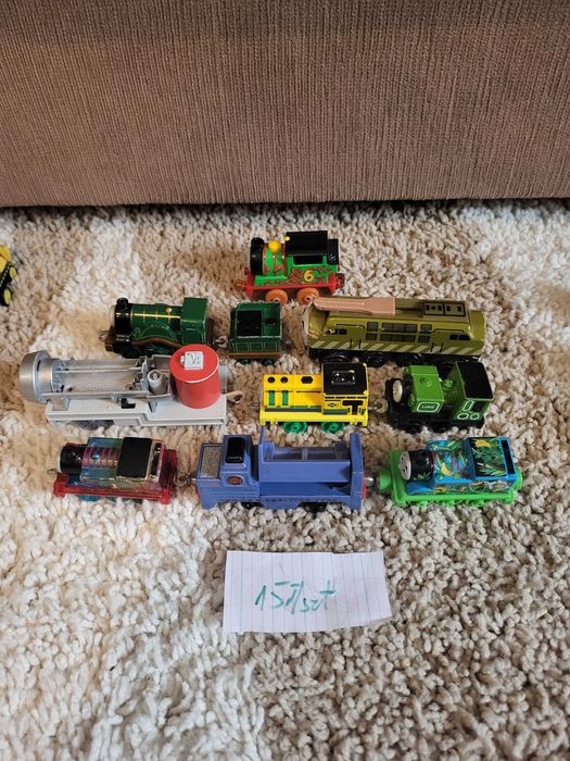 Zestaw Ciuchcie Tomek i Przyjaciele Raul Luke Thomas Diesel 10