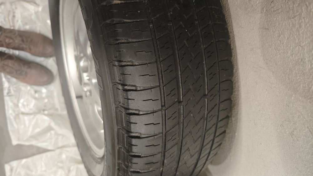 Koła felgi Opony range Rover l322 5 szt. 4 + zapasowe 265/65 R18 M+S