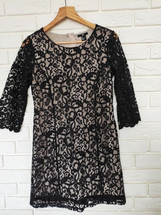 Elegancka sukienka h&m r. S - M