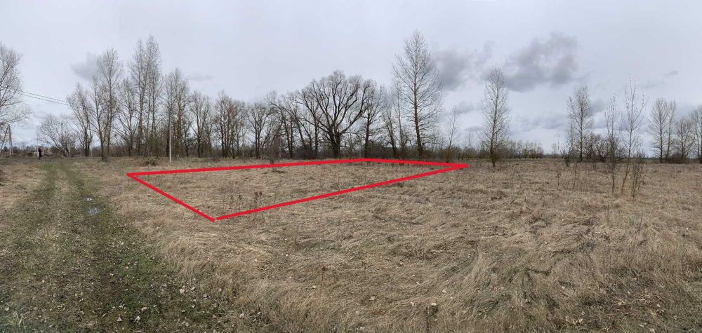 Продам ділянку 12сот с. Соболівка (Броварський р-н)