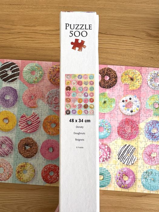 Puzzle 500 elementów Donuty Donuts Trefl