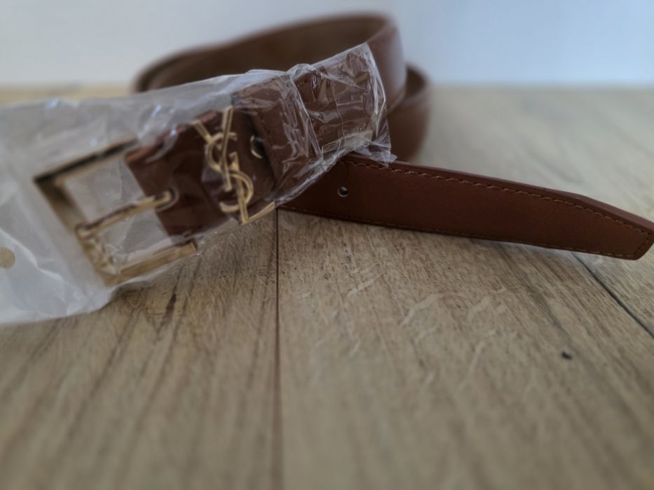 Pasek karmel 110cm ysl