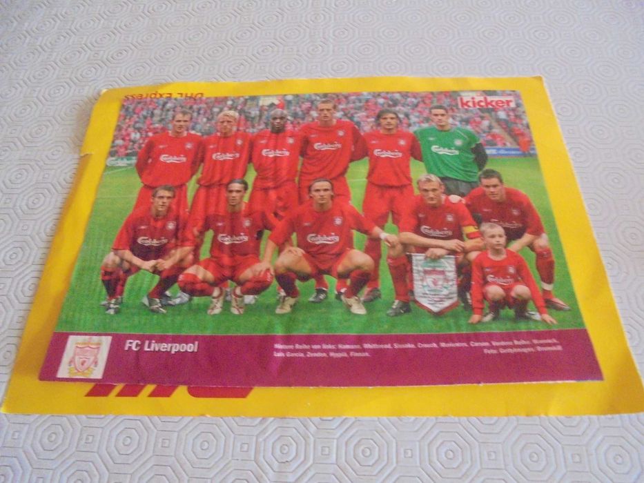 Posters de futebol da Champions League 2005-06