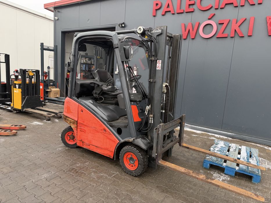 Wózek widłowy Linde H 16 T 391  z2014 r 300 cm 1600 kg wózek Linde VW