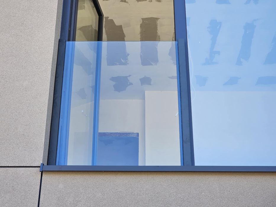 Balustrada Nowoczesna Szklana