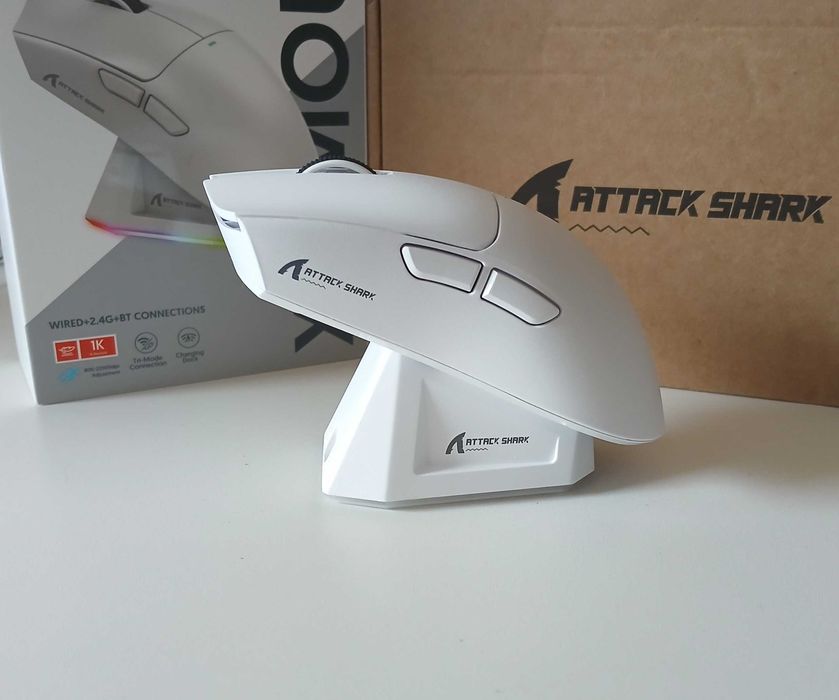 Myszka ajazz biała (Attack Shark x11)