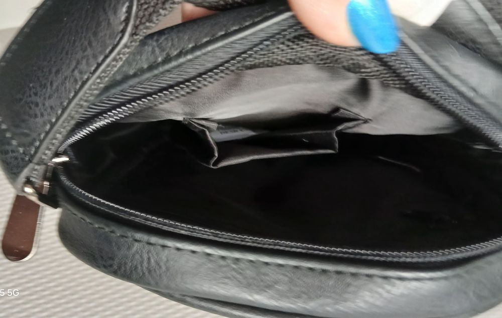 Saszetka męska torba na pasku