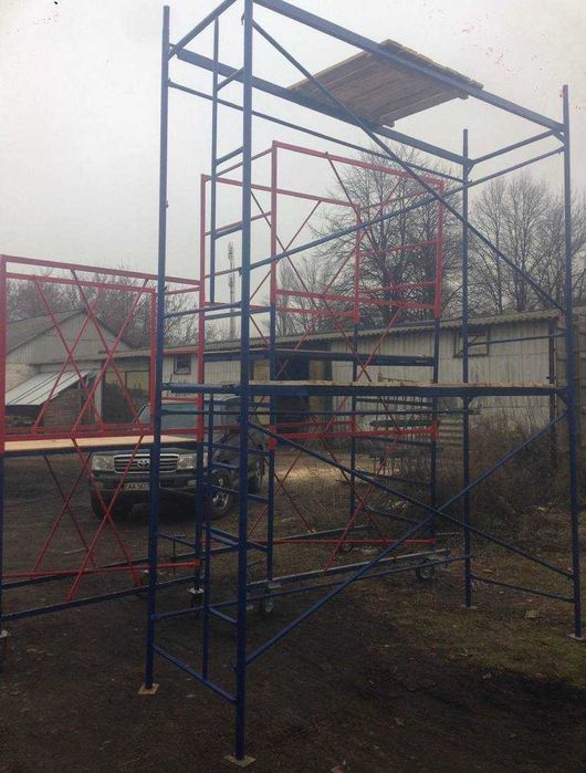 Риштування рамні RIKplast будівельні ліса комплект та елементи