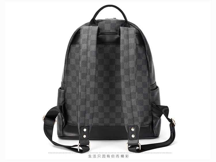 Рюкзак Louis Vuitton Мужской Женский Портфель ранец в клетку Луи Витон