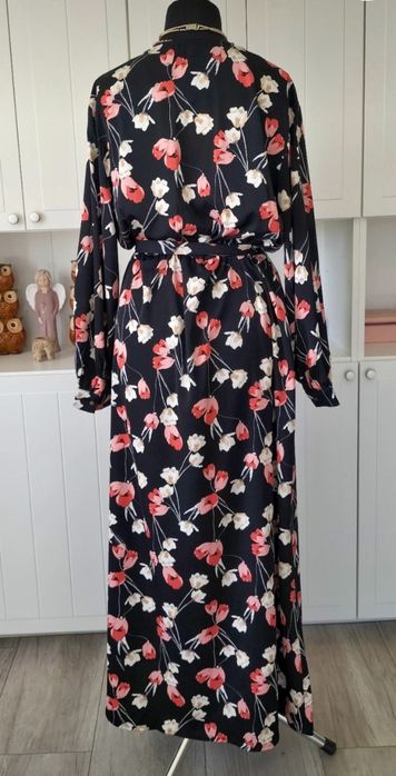 Długa nowa sukienka plus size Missguided plus long tall dress 48 50