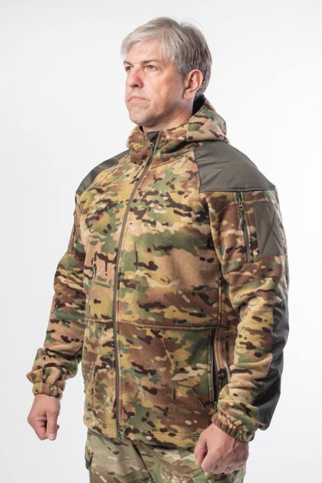 ‼️Тактична флісова кофта G10 Military мультикам