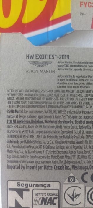 Aston martin DBS hot wheels