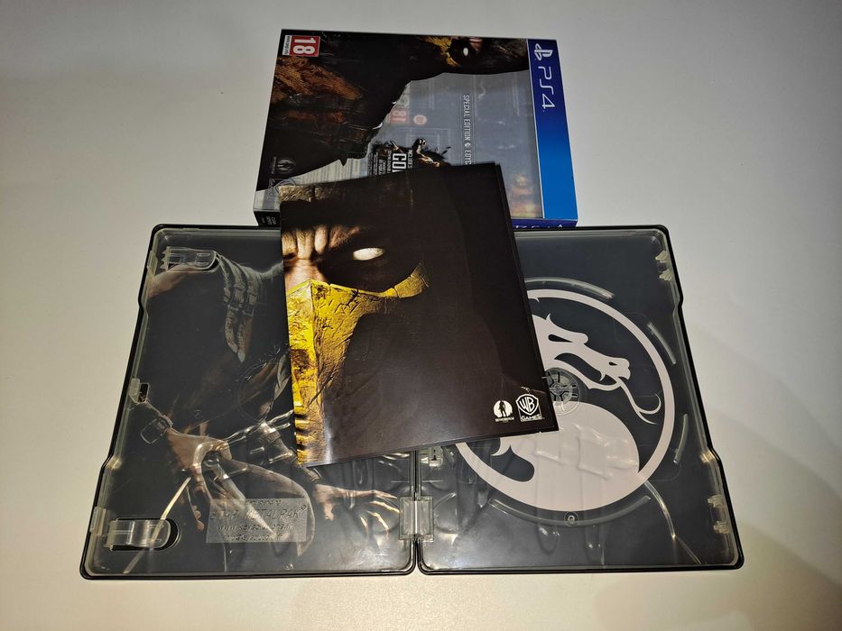 Mortal Kombat X Steelbook [Polskie Wydanie] [Brak gry!] Sony PS4