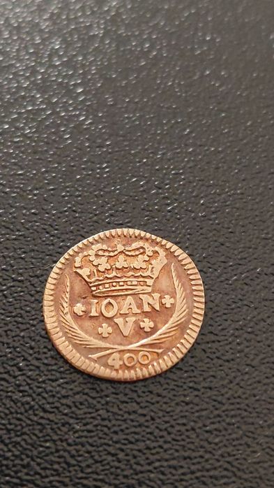 Moeda  ouro, Pinto de D. João V 1718