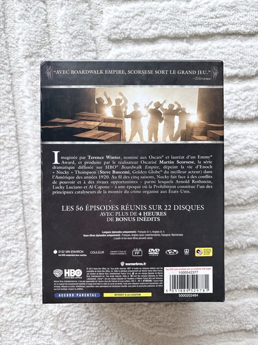 Boardwalk Empire wszystkie sezony kolecjonerskie dvd