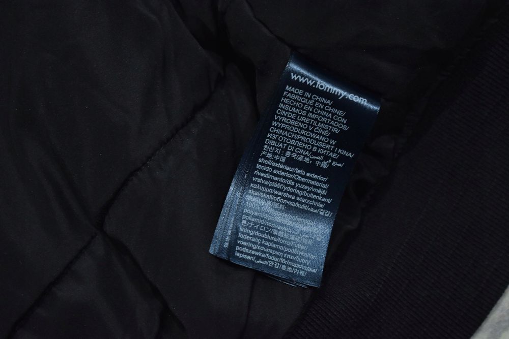 Tommy Hilfiger Przejściowa Ocieplana Kurtka Męska Bomber L