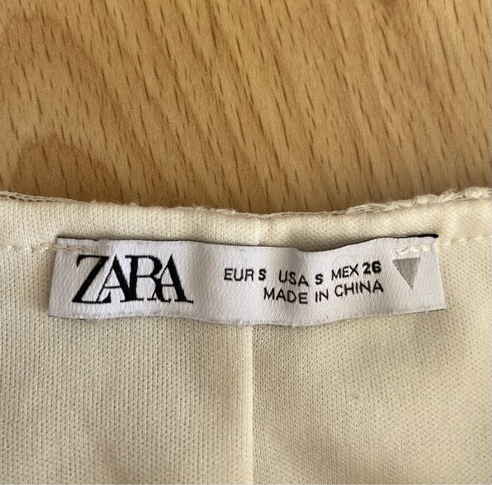 vestido branco - zara