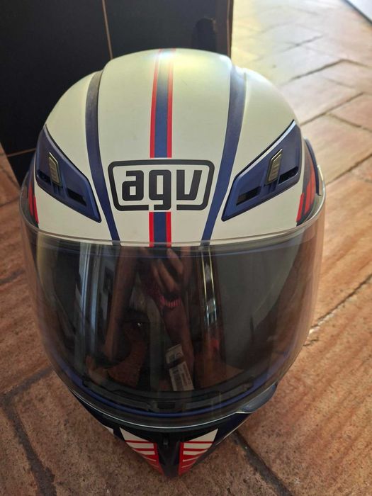 Capacetes Moto marca, AGV como novos.