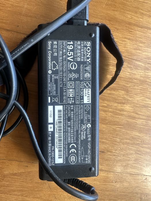 Computador vaio para peças