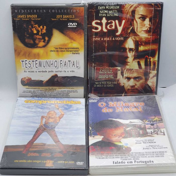 Lote 8/1 - Pack de 18 Filmes Selados em DVD - Ref.VI