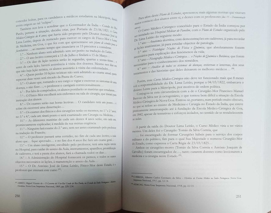 Livro "O Ensino no Estado da Índia" de A. Henriques Carneiro