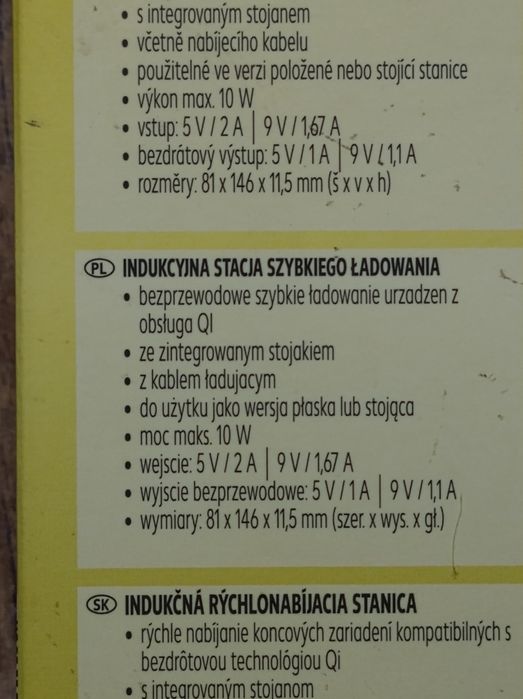 Ładowarka Indukcyjna 10W