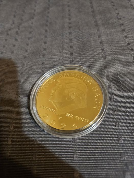 Nowy upominek medalion Donald Trump Make America Great Again MAGA 45-4