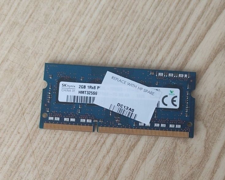 Оперативна память ОЗУ ddr3l  2 ГБ