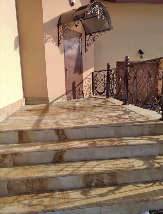 Укладка природного камня: сланец, песчаник, гранит, плитняк, брекч ...