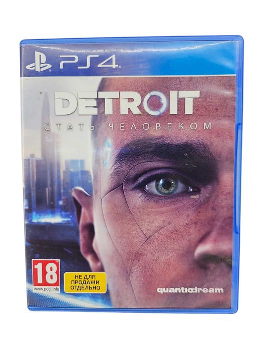 DETROIT BECOME HUMAN gra na konsolę   PS4 pudełkowa