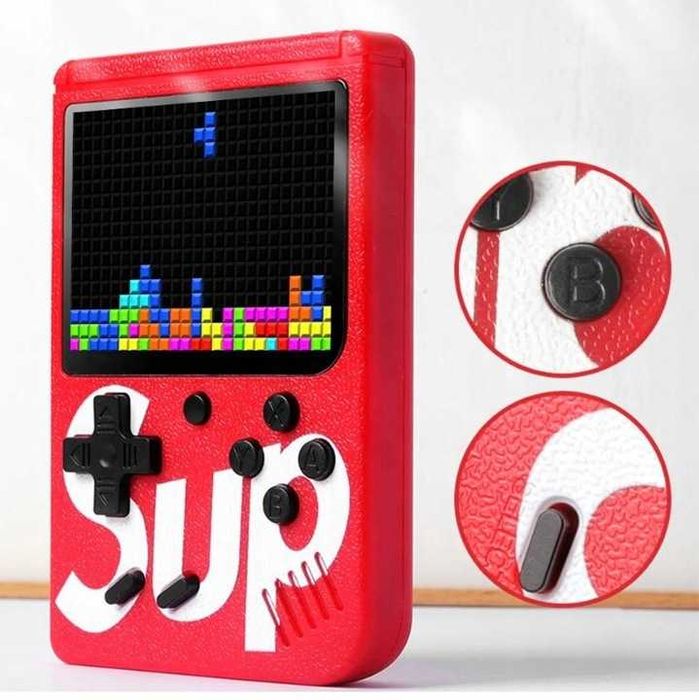 Mini konsola retro tetriz gra mobilna mała RETRO 400 GIER, NOWA