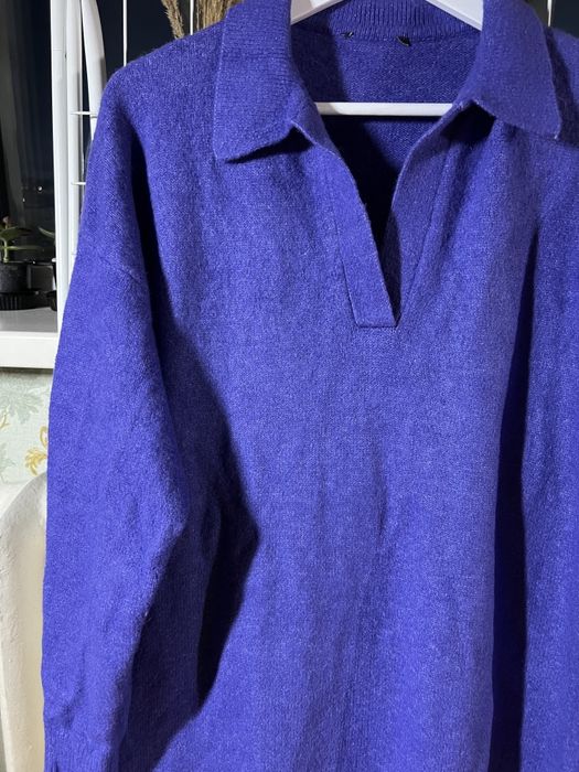 Тепла оферсайз сукня