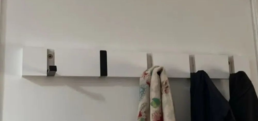 Cabide " piano" em bambu