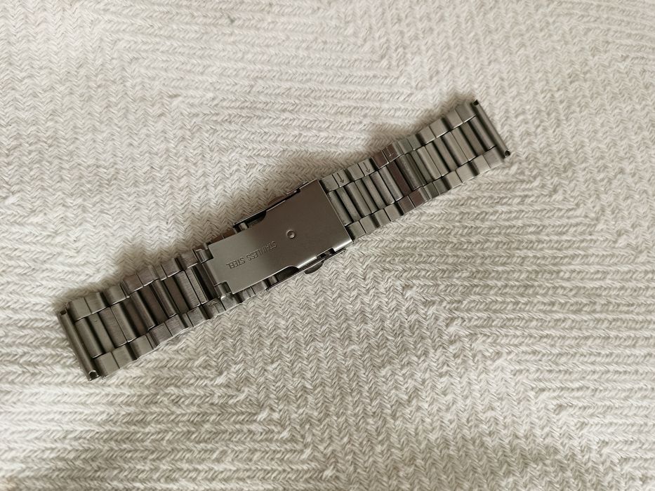 Pasek do zegarka 20 mm stal nierdzewna