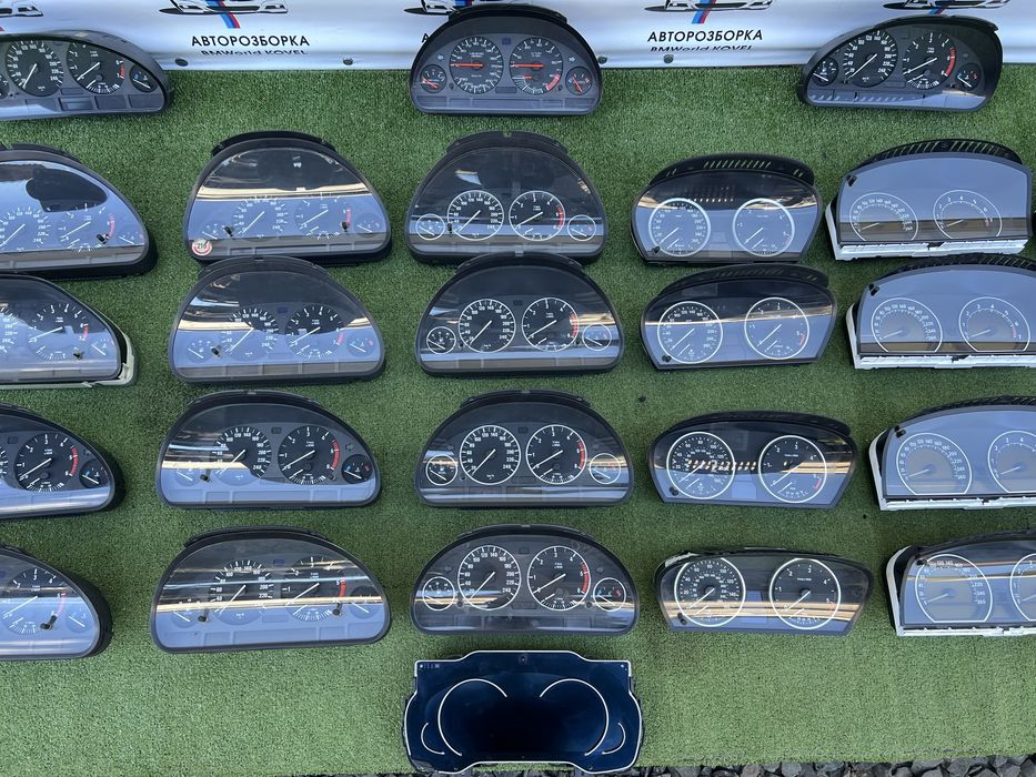 Приборка BMW E30 E32 E34 E36 E38 E39 E46 E53 E65 E60 E70 E90