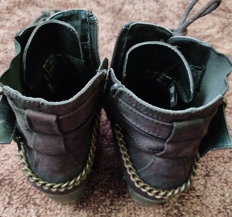 Черевички на замочку і шнурівці жіночі весна-осінь 38р