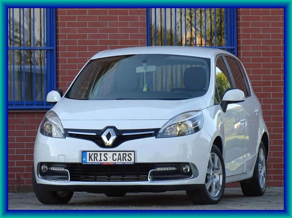 Renault Scenic 1,5Turbo Diesel 6biegów, zarejestrowany w PL, Super Stan