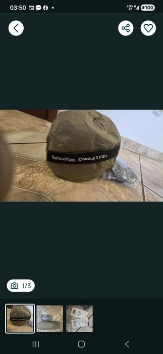 Namiot Naturehike Cloud UP2 PRO