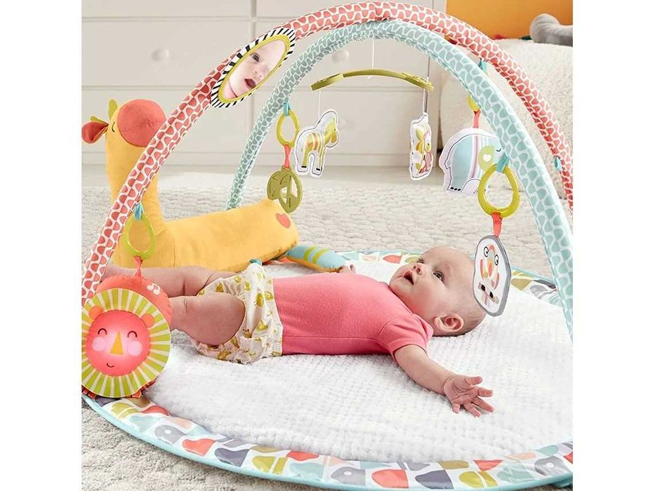 Tapete e Ginásio de Atividades FISHER-PRICE para Bebé - ÓTIMO ESTADO!