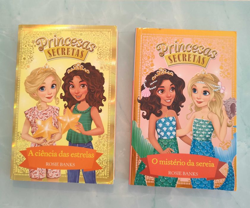 Livros juvenis Princesas Secretas Rose Banks