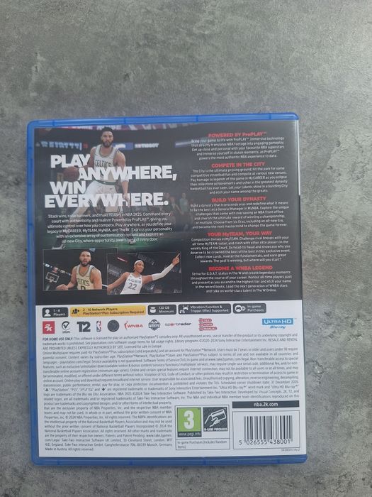 NBA 2k25 PS5 "novo"
