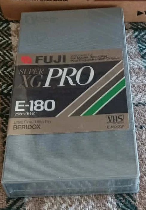 Cassete VHS Fuji Super XG Pro