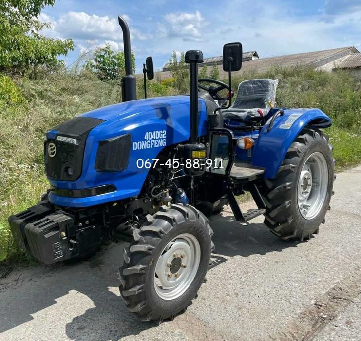Трактор Dongfeng DF-404 DG2 Широка гума Реверс Доставка додому Донфенг