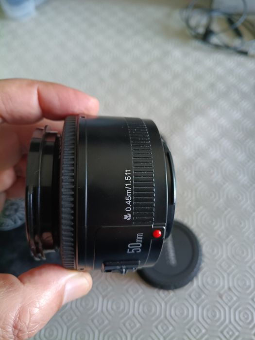Lente de 50mm AF-MF