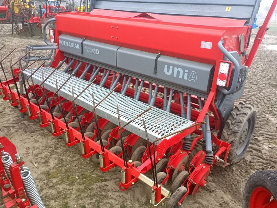 Siewnik talerzowy 3m JAK NOWY !! Unia Poznaniak Amazone Polonez Lemken