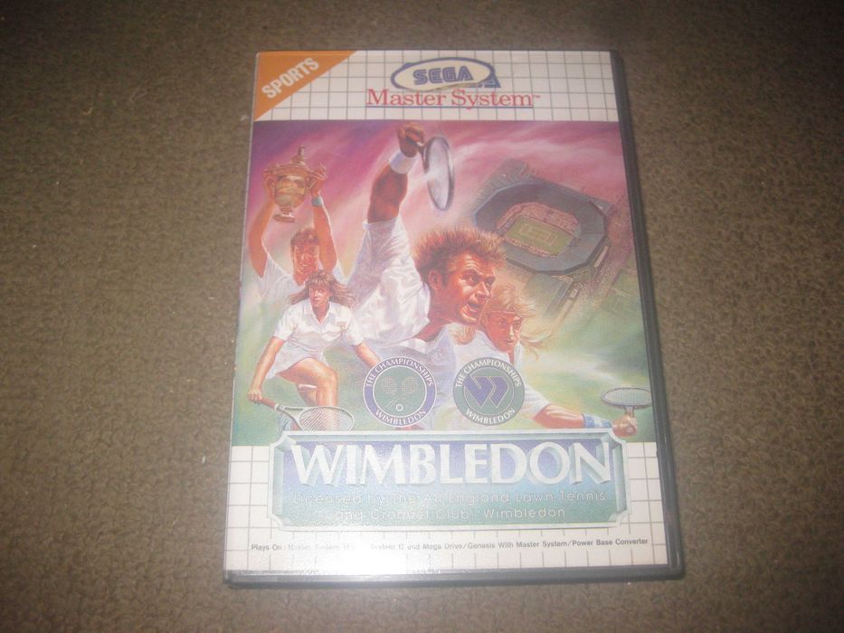 Jogo "Wimbledon" para Sega Master System