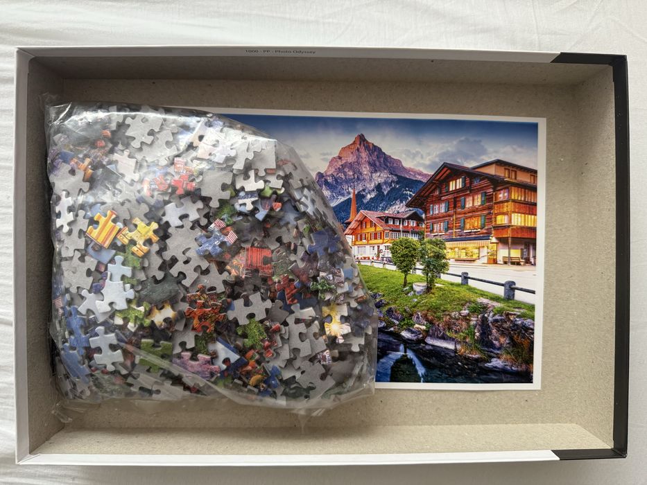 Puzzle Trefl raz ułożone