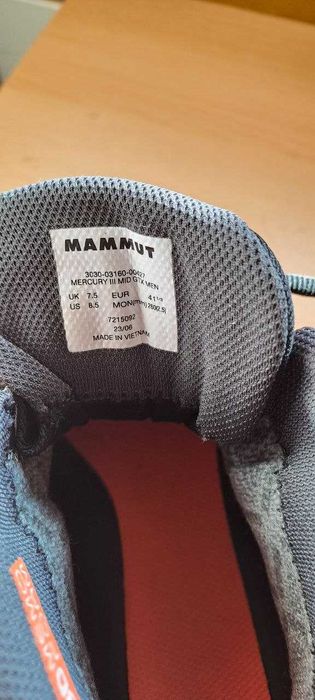 Оригинальные ботинки Mammut 40 р.